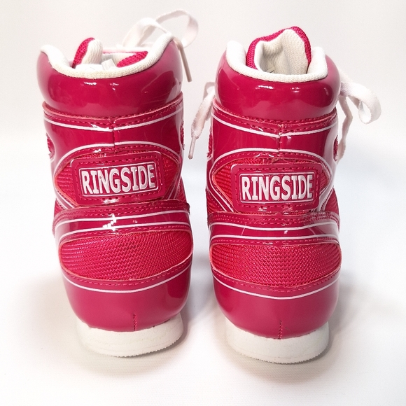 Ringside Wrestling Boxing Unisex Shoes Bright Pink Size 5 US Mens EUR 38 - Picture 6 of 10